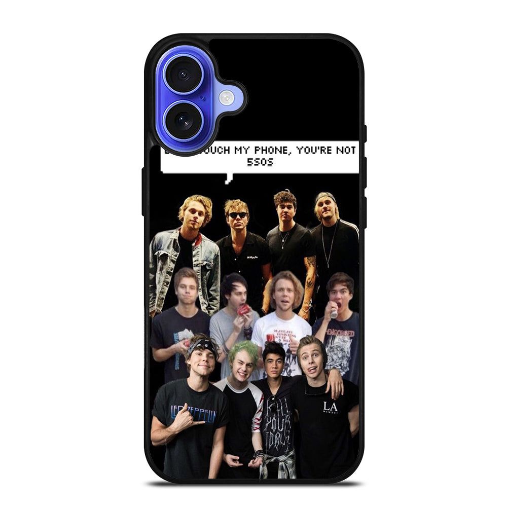 5 SECONDS OF SUMMER BAND 3 iPhone 16 Case Cover