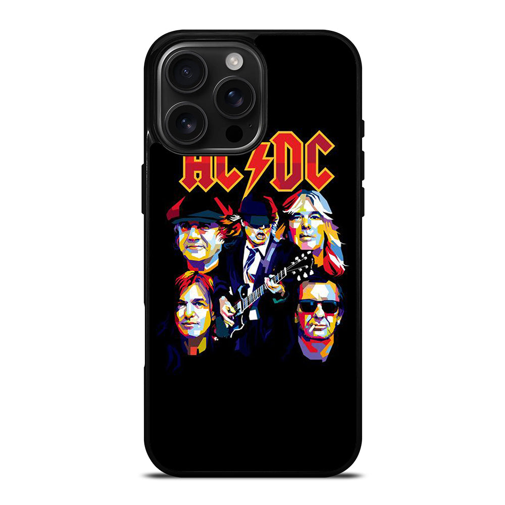 ACDC BAND 2 iPhone 16 Pro Max Case Cover