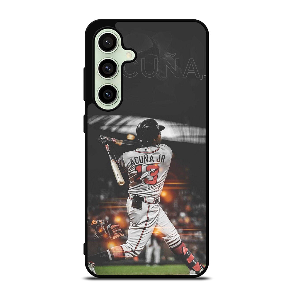 ACUNA JR ATLANTA BRAVES PLAYER Samsung Galaxy S24 FE Case Cover