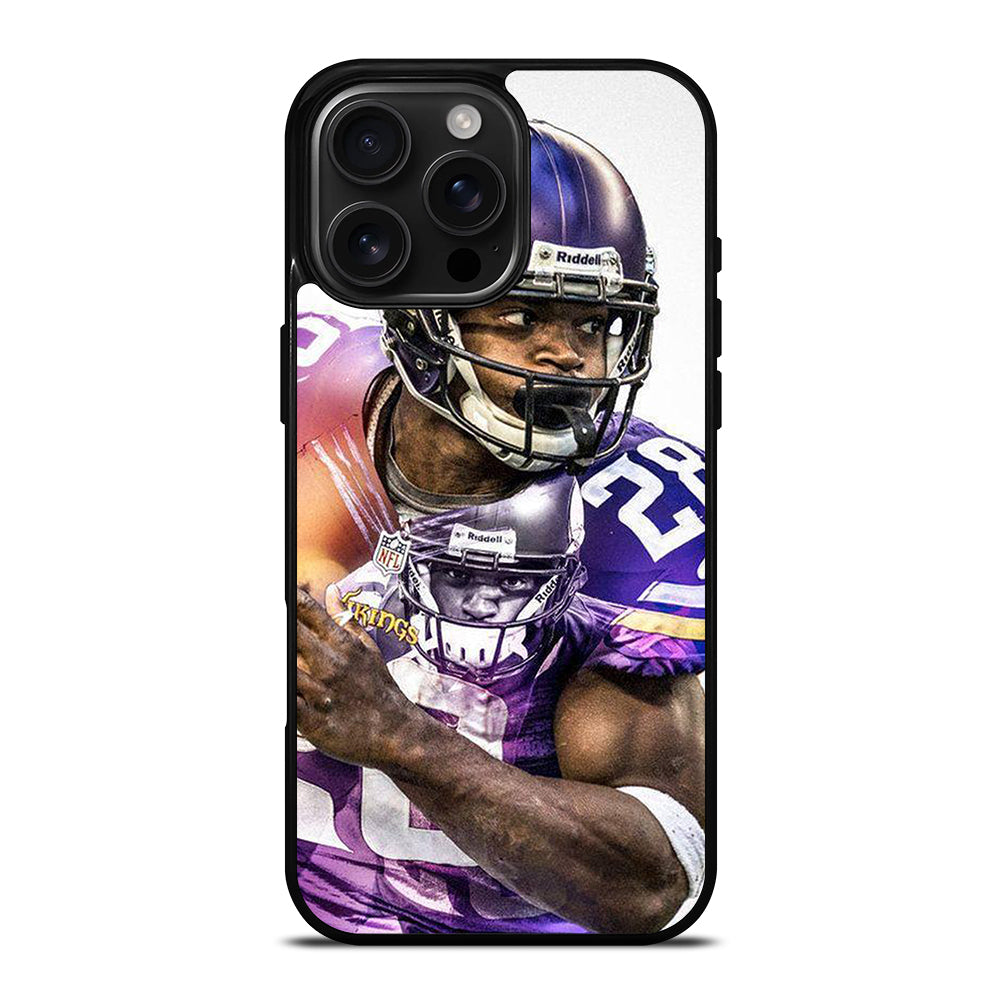 ADRIAN PETERSON NFL AMERICAN FOOTBALL iPhone 16 Pro Max Case Cover