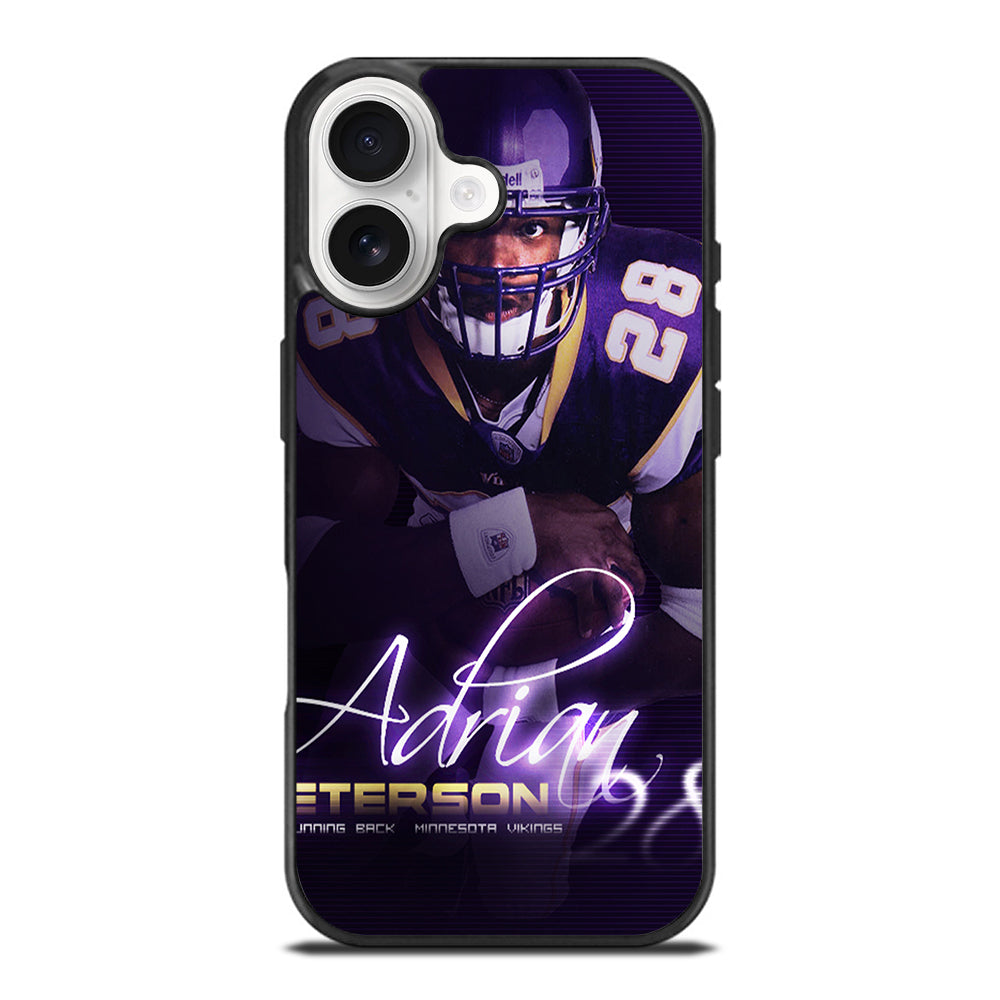 ADRIAN PETERSON NFL SIGNATURE iPhone 17 Case Cover