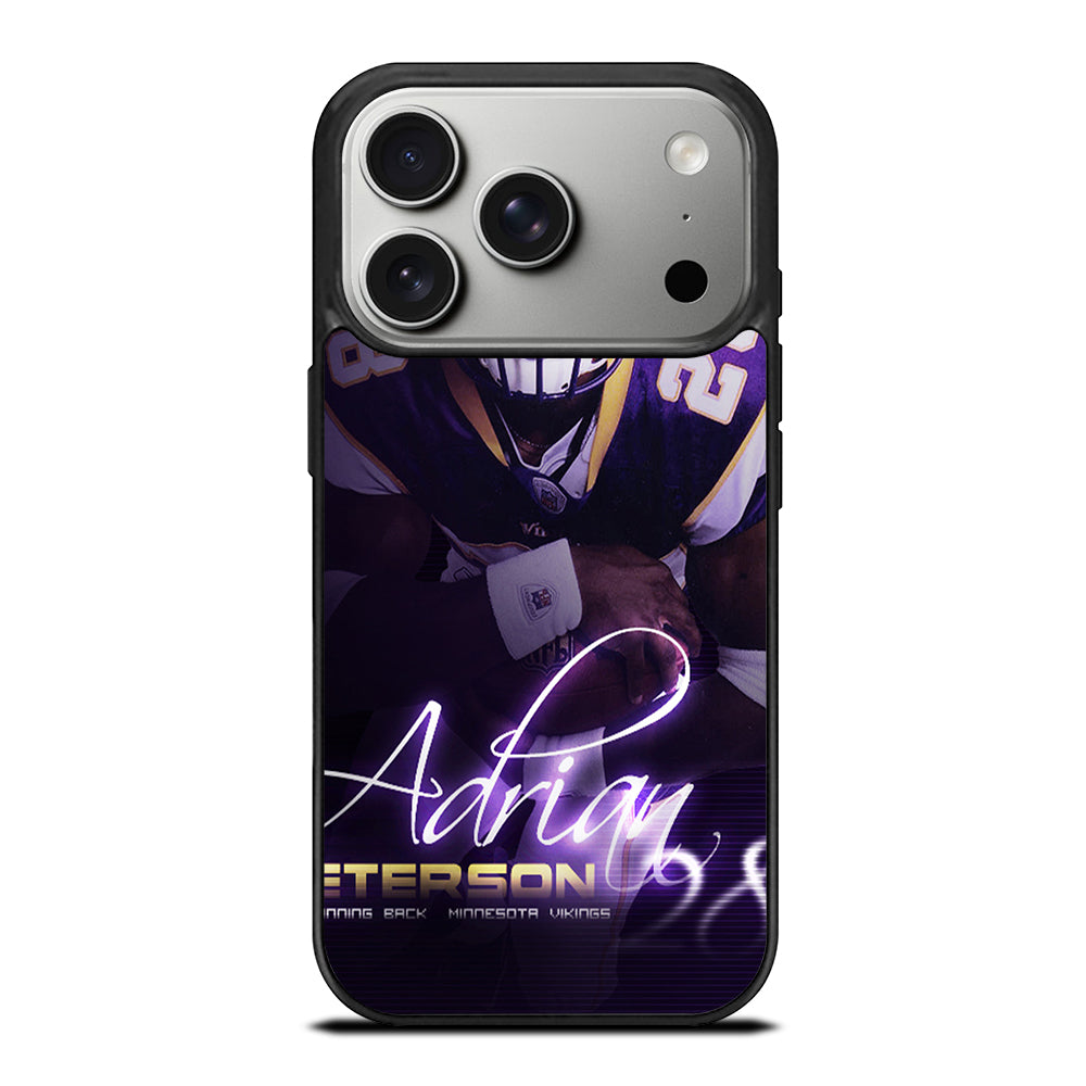 ADRIAN PETERSON NFL SIGNATURE iPhone 17 Pro Case Cover