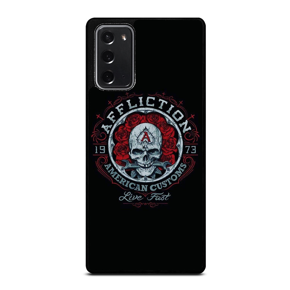AFFLICTION LOGO SKULL Samsung Galaxy Note 20 Case Cover