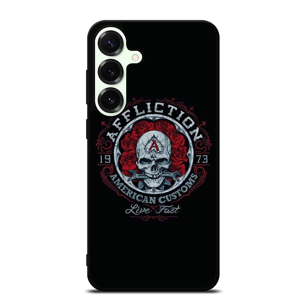 AFFLICTION LOGO SKULL Samsung Galaxy S25 Plus Case Cover