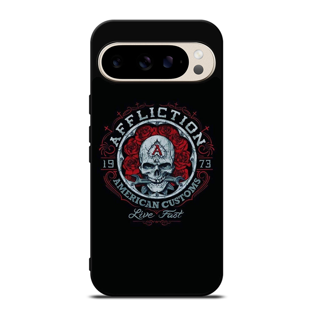 AFFLICTION LOGO SKULL Google Pixel 9 Pro Case Cover