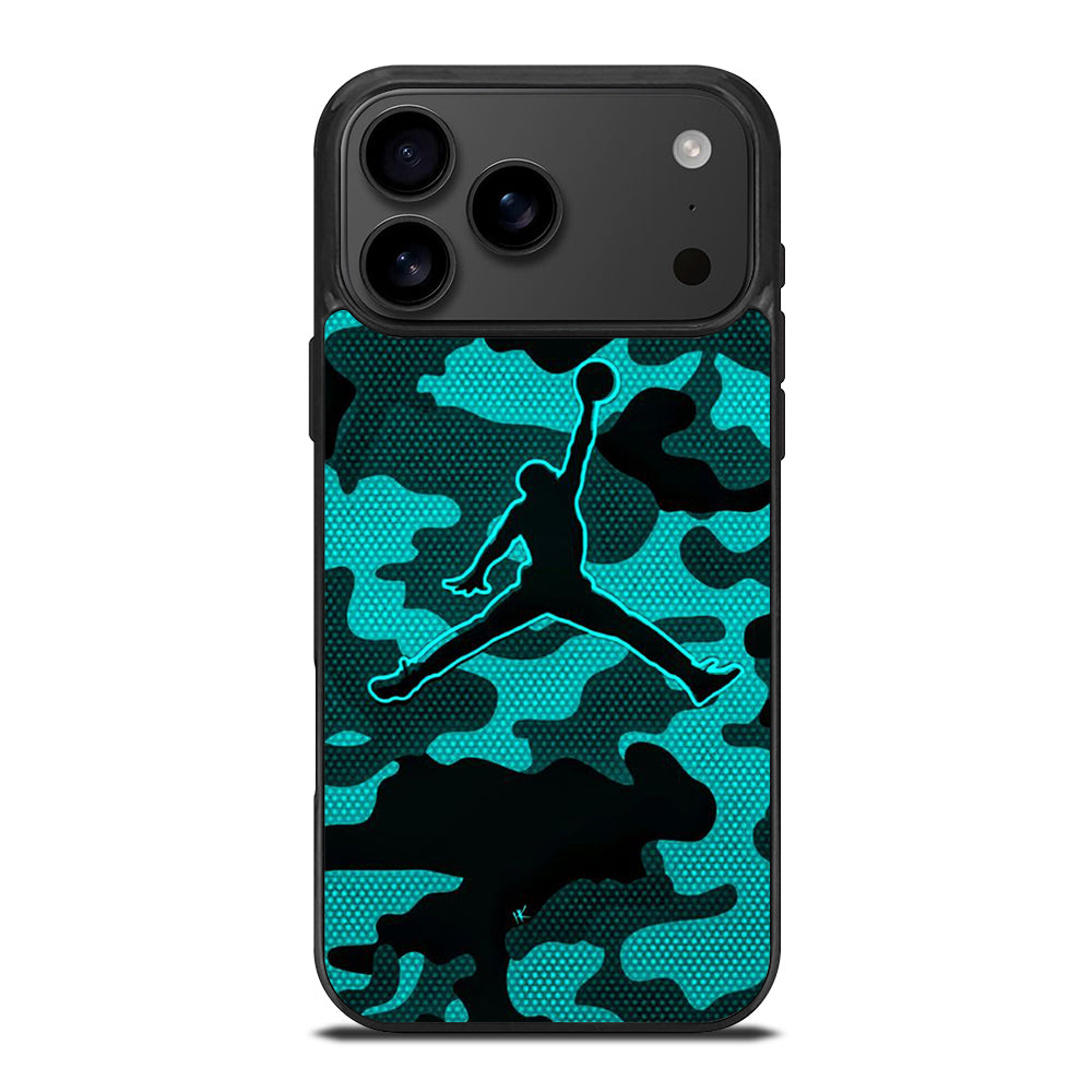 AIR JORDAN CAMO LOGO iPhone 17 Pro Max Case Cover