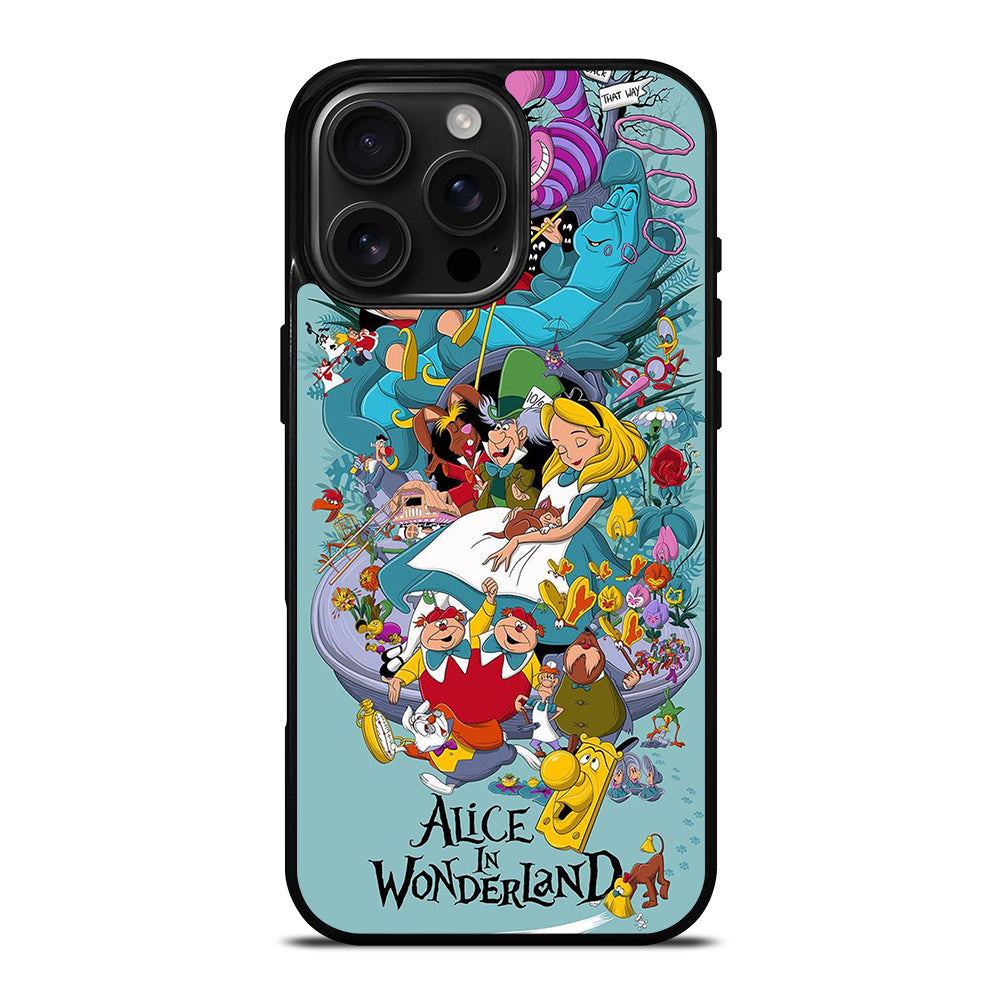 ALICE IN WONDERLAND CARTOON 2 iPhone 16 Pro Max Case Cover
