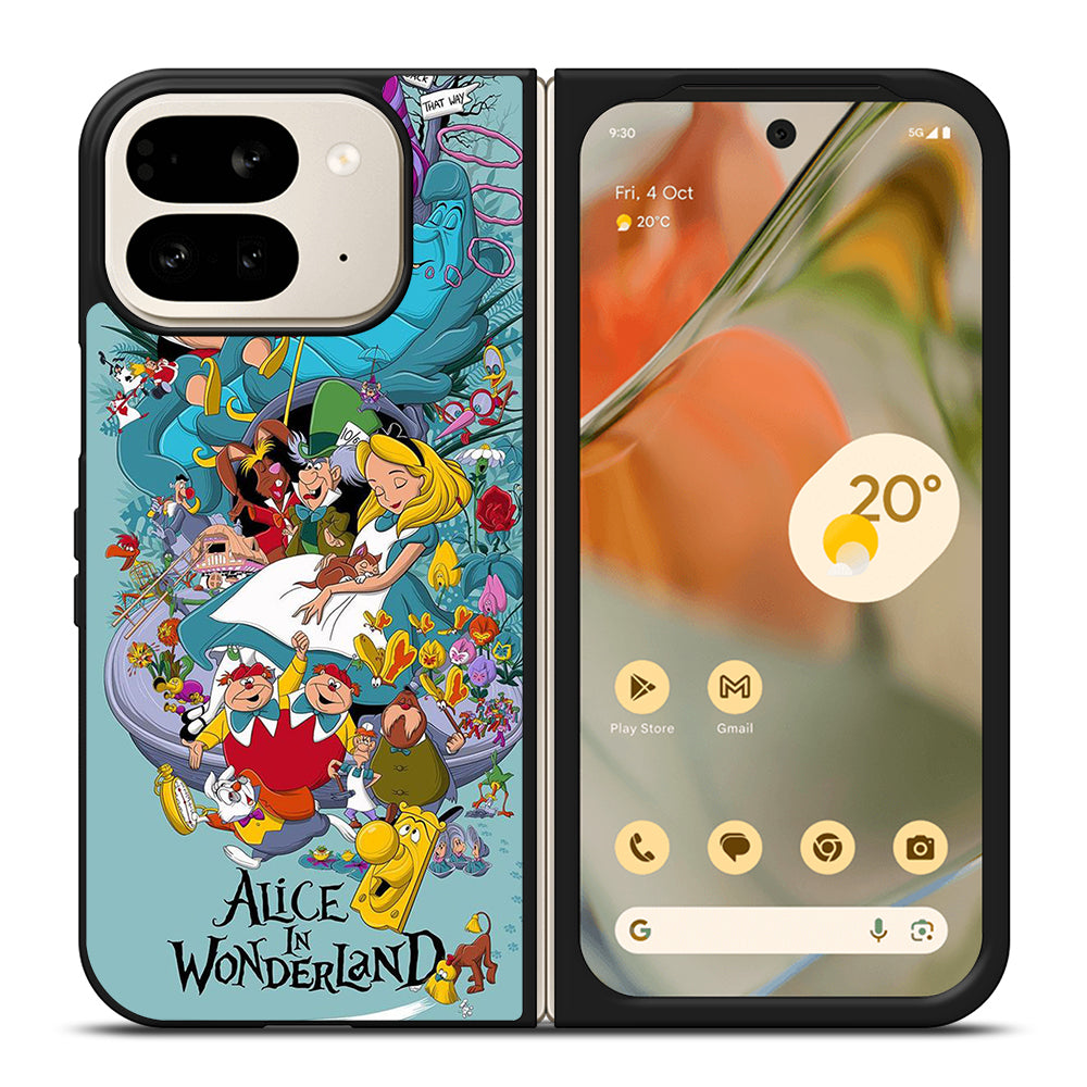 ALICE IN WONDERLAND CARTOON 2 Google Pixel 9 Pro Fold Case Cover