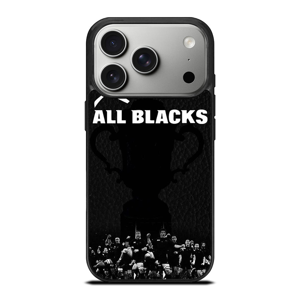 ALL BLACKS NEW ZEALAND RUGBY TEAM 3 iPhone 17 Pro Case Cover