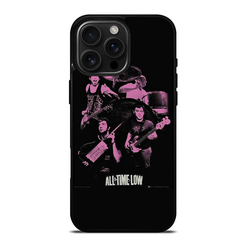 ALL TIME LOW BAND POSTER iPhone 16 Pro Max Case Cover