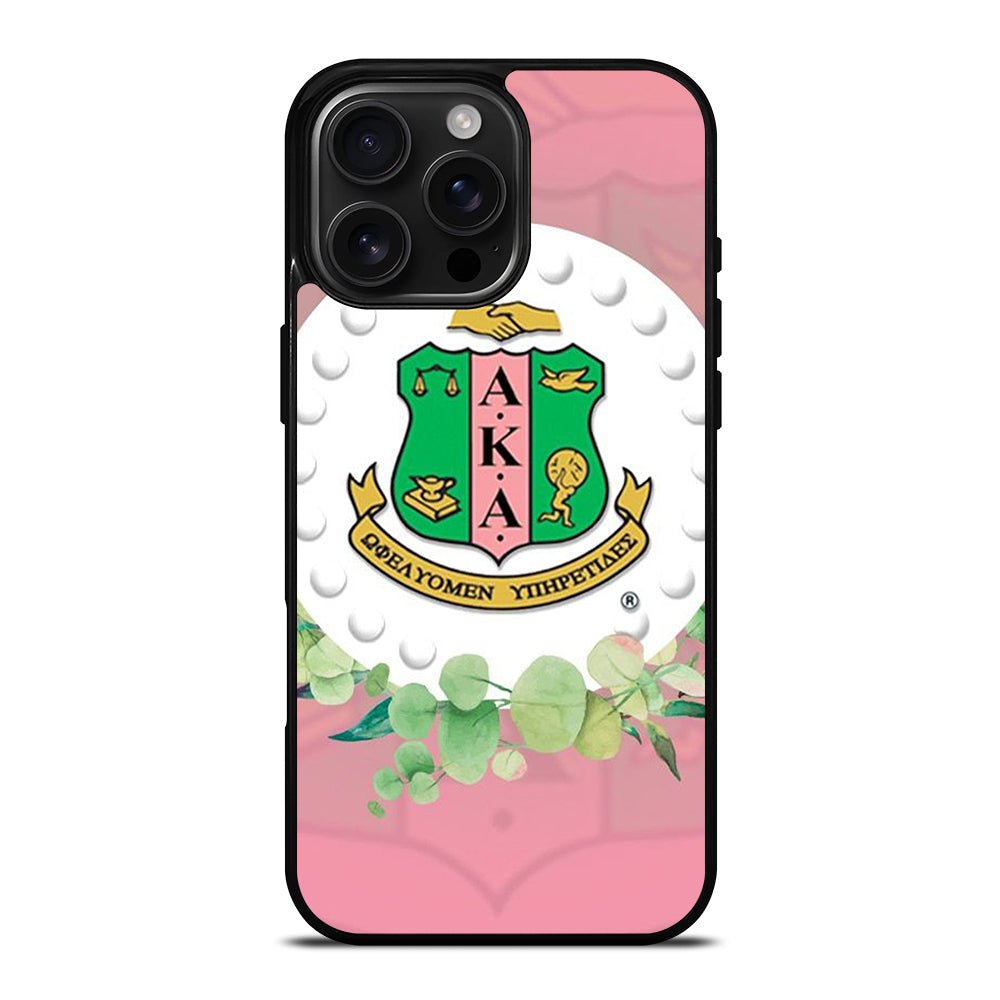 ALPHA KAPPA ALPHA LOGO 2 iPhone 16 Pro Max Case Cover