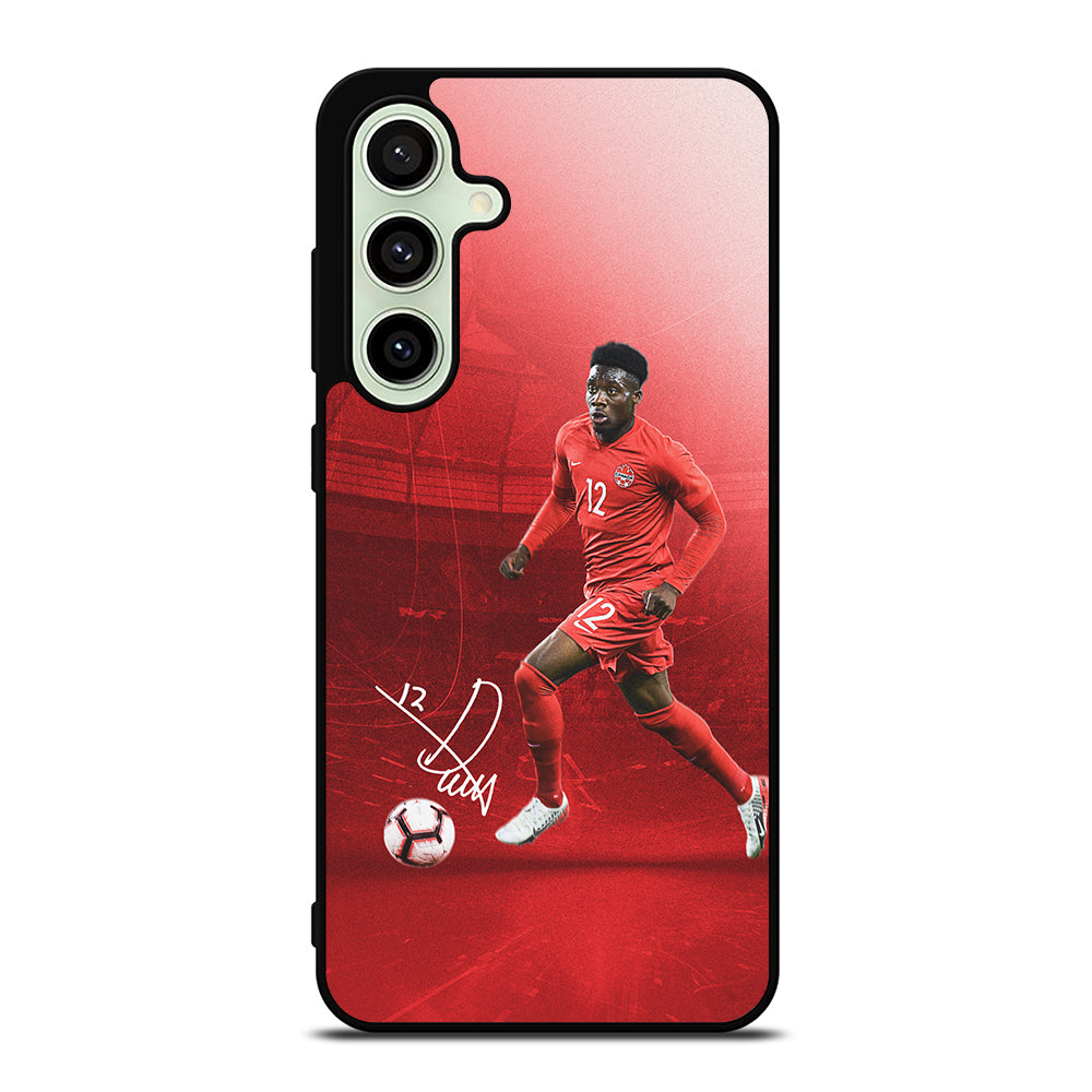 ALPHONSO DAVIES CANADA SOCCER TEAM SIGNATURE Samsung Galaxy S24 FE Case Cover