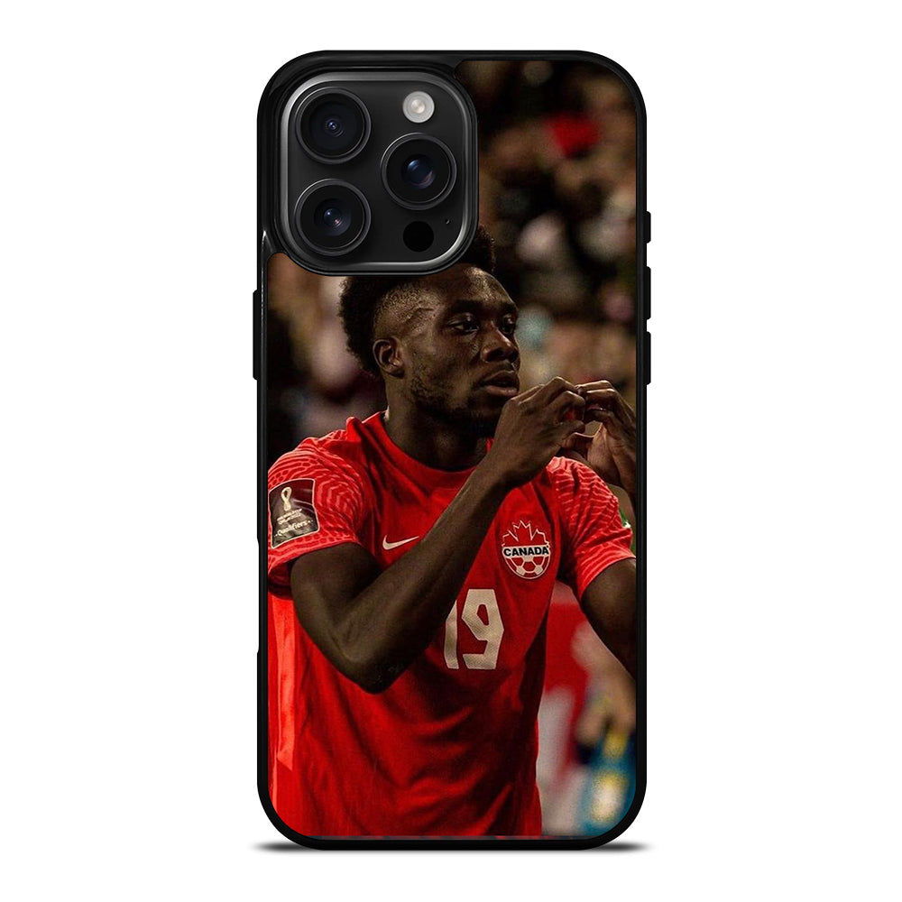 ALPHONSO DAVIES CANADA SOCCER TEAM iPhone 16 Pro Max Case Cover