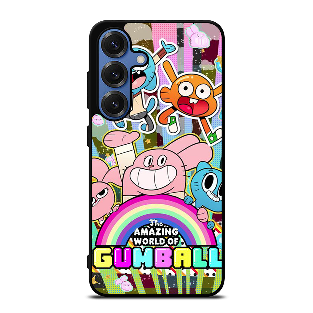 AMAZING WORLD OF GUMBALL CHARACTER CARTOON Samsung Galaxy S25 Case Cover