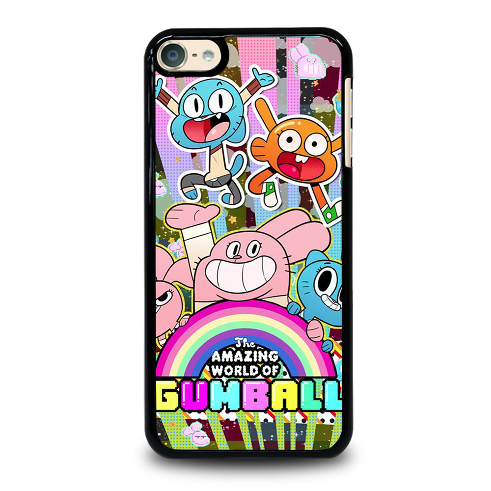 AMAZING WORLD OF GUMBALL CHARACTER CARTOON iPod Touch 6 Case Cover