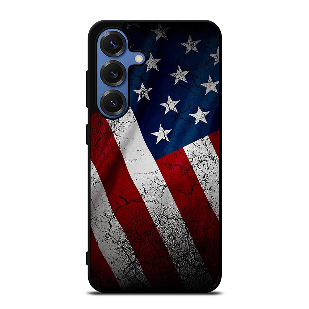 AMERICAN FLAG 3 Samsung Galaxy S25 Case Cover