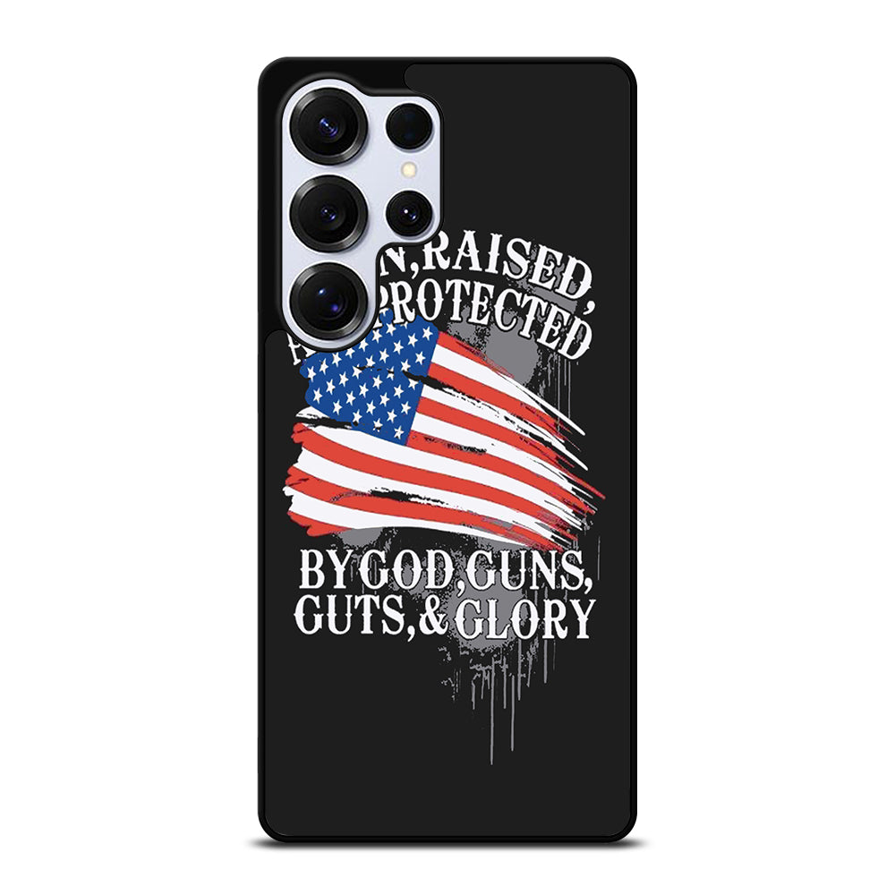 AMERICAN FLAG QUOTE Samsung Galaxy S25 Ultra Case Cover