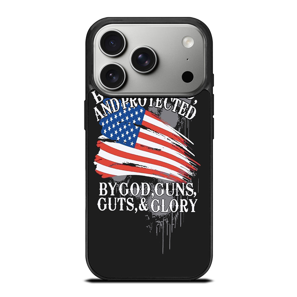 AMERICAN FLAG QUOTE iPhone 17 Pro Case Cover