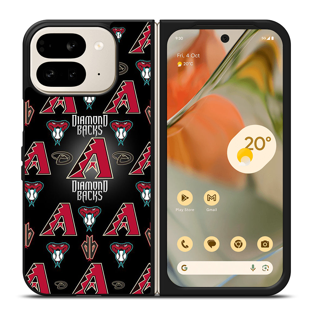 ARIZONA DIAMONDBACKS PATTERN LOGO Google Pixel 9 Pro Fold Case Cover