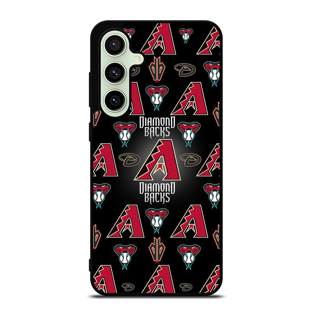 ARIZONA DIAMONDBACKS PATTERN LOGO Samsung Galaxy S24 FE Case Cover