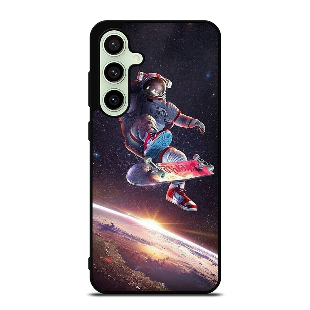 ASTRONAUT SKATEBOARDER ART 2 Samsung Galaxy S24 FE Case Cover