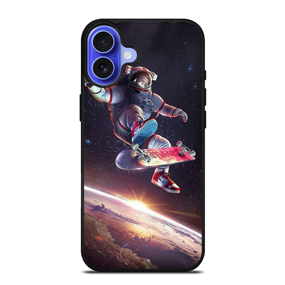 ASTRONAUT SKATEBOARDER ART 2 iPhone 16 Case Cover