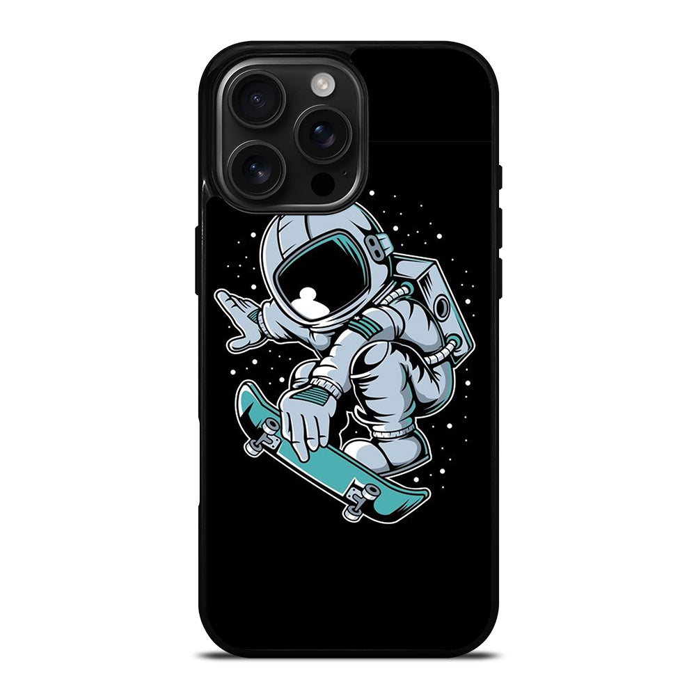 ASTRONAUT SKATEBOARDER ART iPhone 16 Pro Max Case Cover