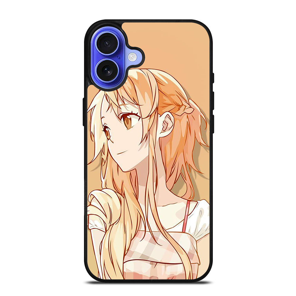 ASUNA YUUKI SWORD ART ONLINE MANGA 3 iPhone 16 Case Cover