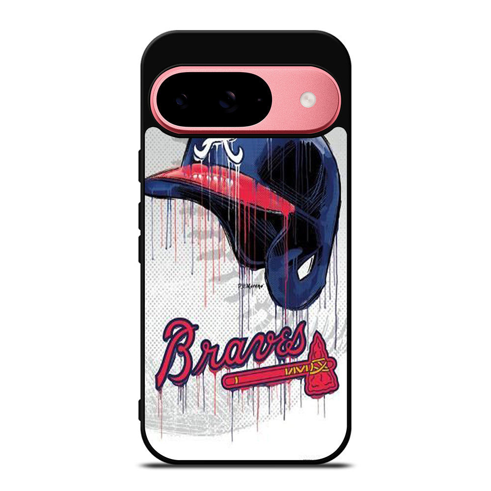 ATLANTA BRAVES HELMET Google Pixel 9 Case Cover