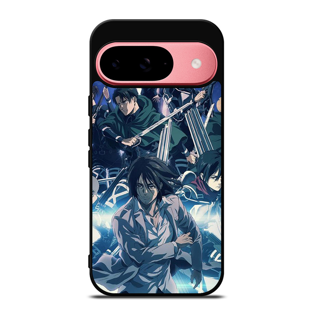 ATTACK ON TITAN ANIME CHARACTER 2 Google Pixel 9 Case Cover