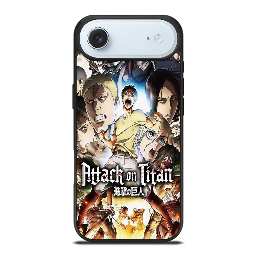ATTACK ON TITAN CHARACTER ANIME SERIES iPhone Air Case Cover