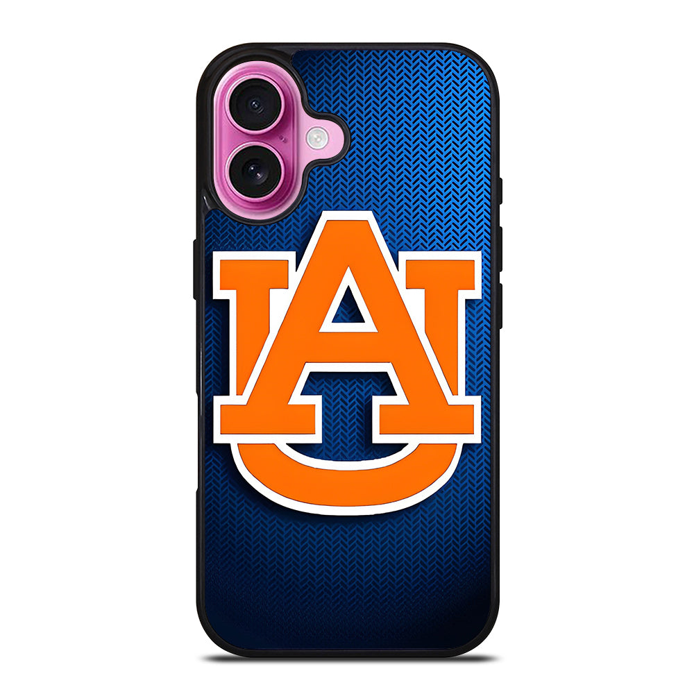 AUBURN TIGERS EMBLEM iPhone 16 Plus Case Cover