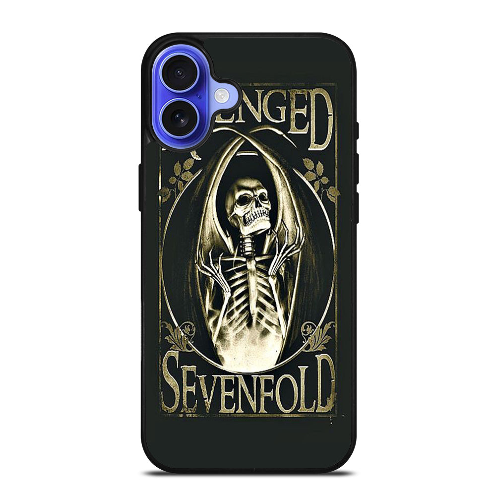 AVENGED SEVENFOLD BAND SKULL LOGO iPhone 16 Case Cover