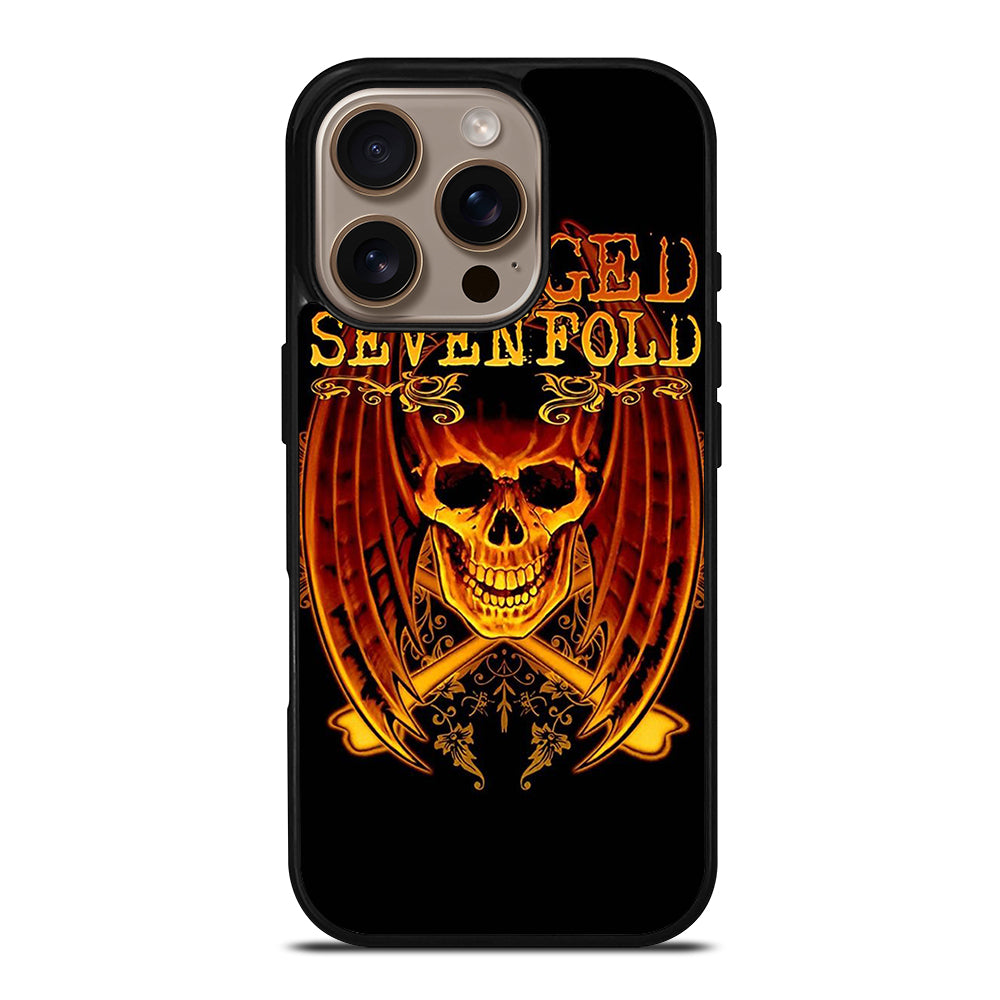 AVENGED SEVENFOLD ROCK BAND LOGO iPhone 16 Pro Case Cover