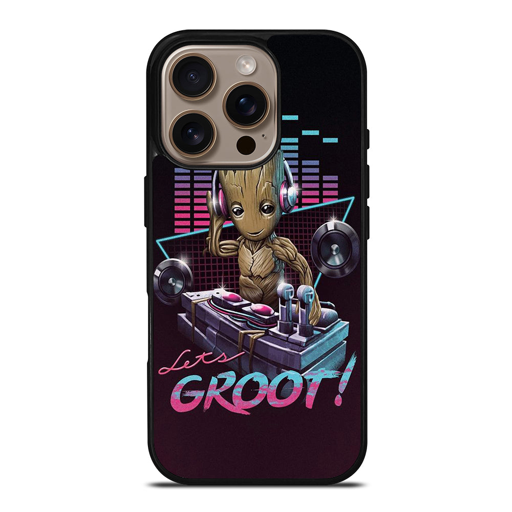 BABY GROOT DJ iPhone 16 Pro Case Cover