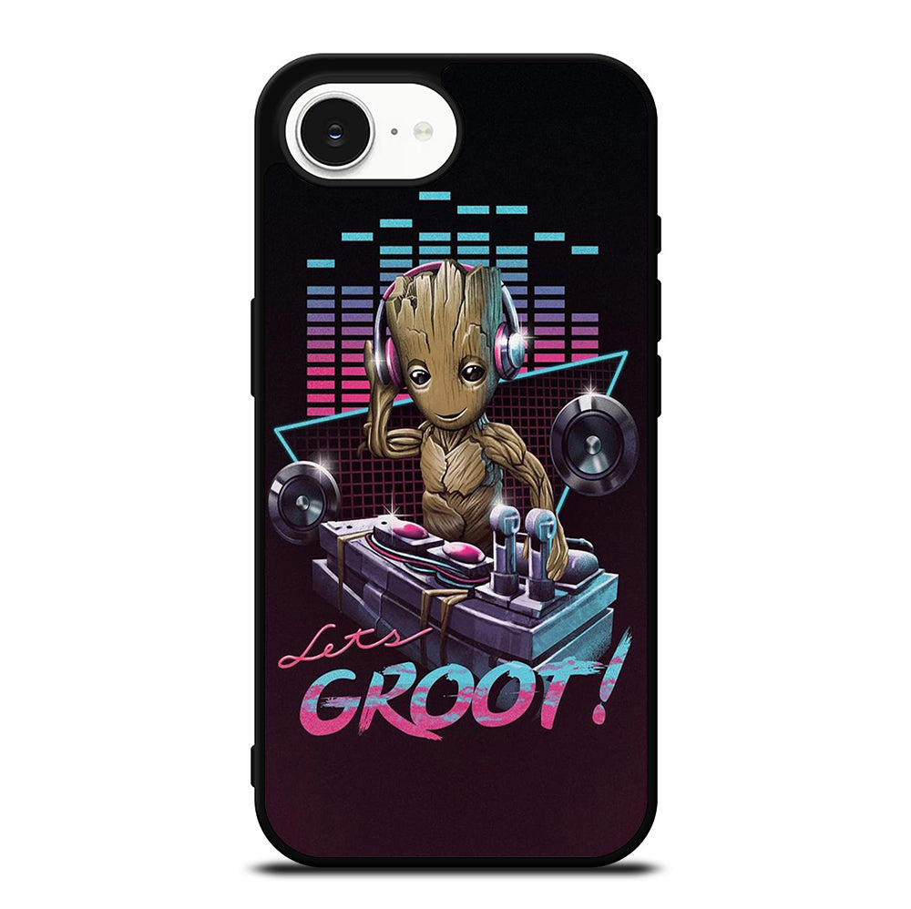 BABY GROOT DJ iPhone 16e Case Cover
