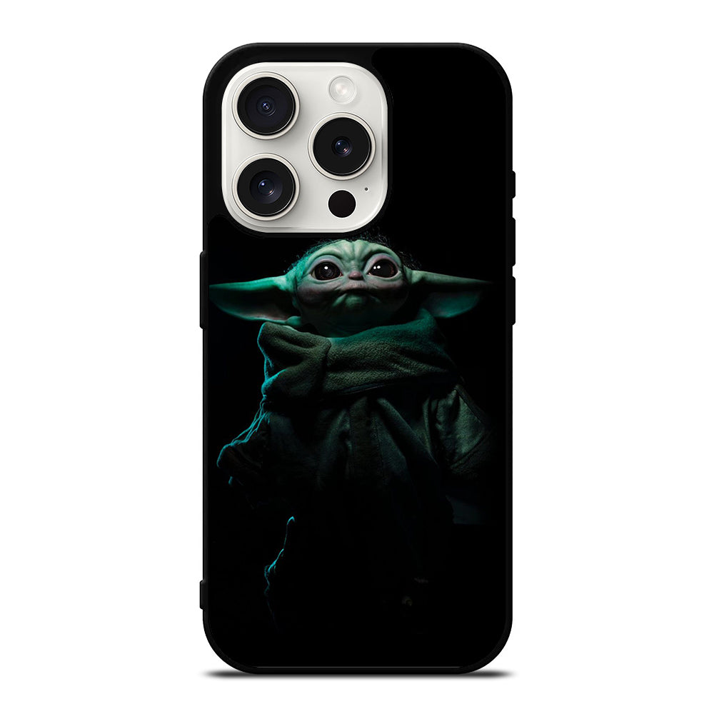 BABY YODA GROGU STAR WARS CUTE iPhone 15 Pro Case Cover