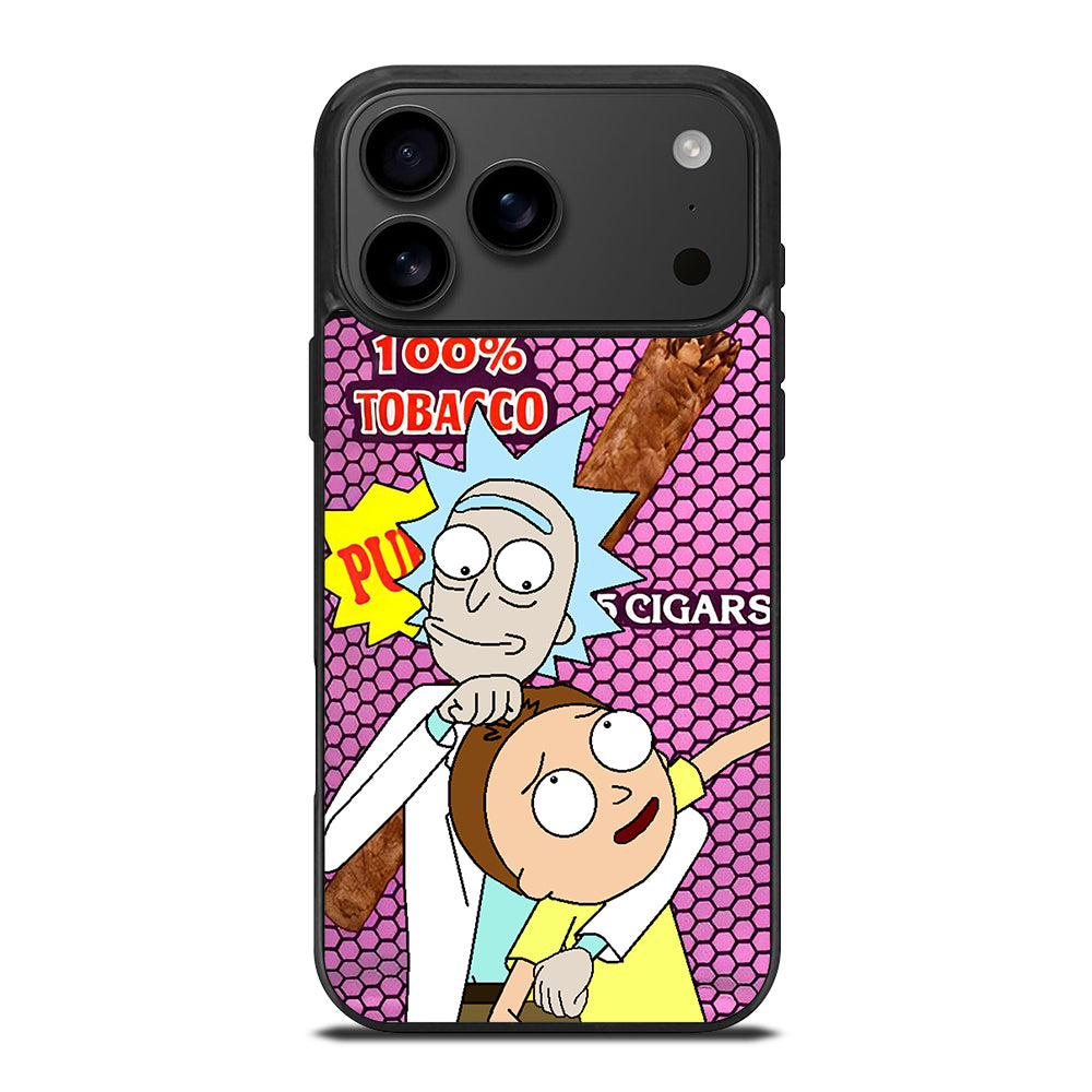 BACKWOODS RICK AND MORTY CARTOON SERIES iPhone 17 Pro Max Case Cover