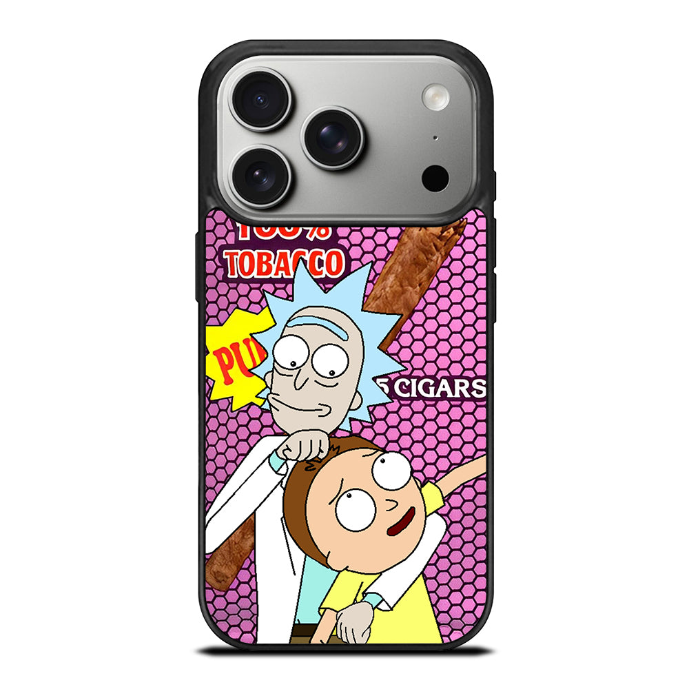 BACKWOODS RICK AND MORTY CARTOON SERIES iPhone 17 Pro Case Cover
