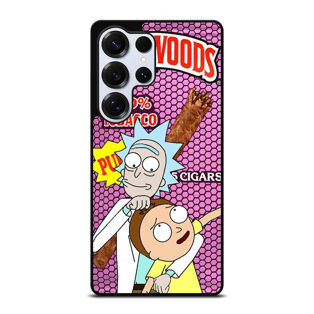 BACKWOODS RICK AND MORTY CARTOON SERIES Samsung Galaxy S25 Ultra Case Cover