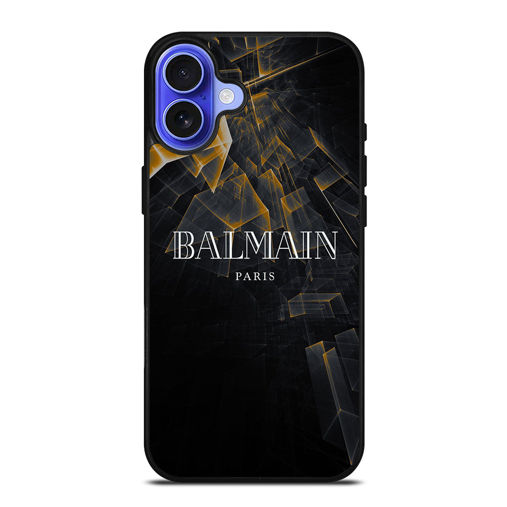 BALMAIN PARIS LOGO 2 iPhone 16 Case Cover