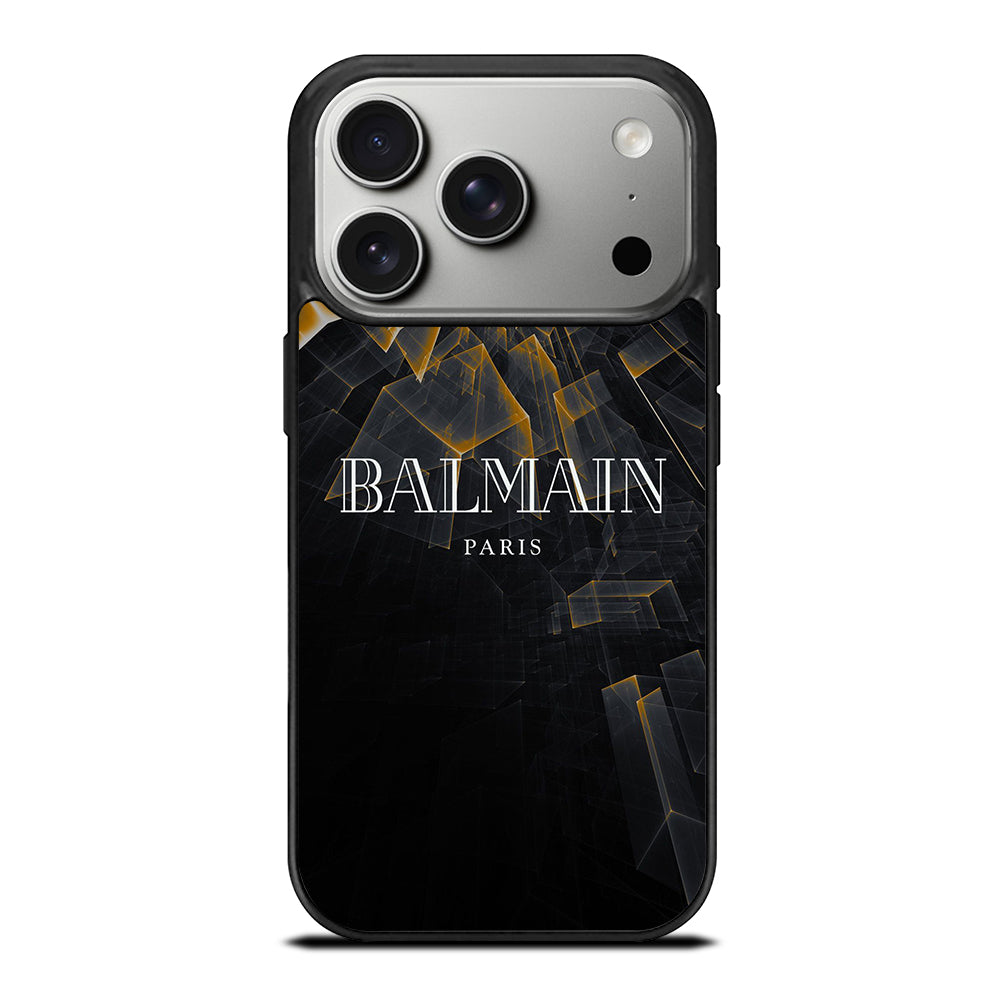BALMAIN PARIS LOGO 2 iPhone 17 Pro Case Cover