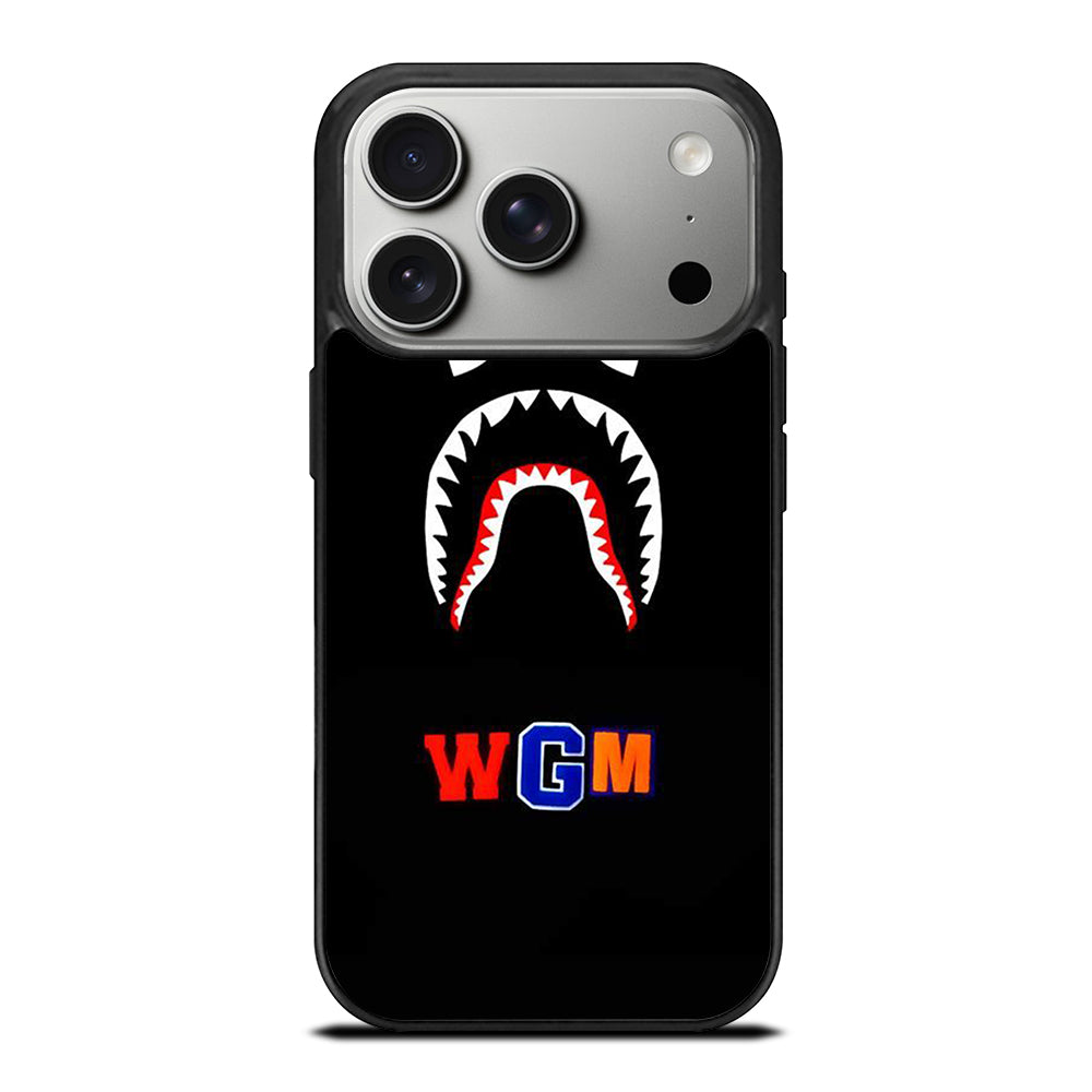 BAPE SHARK WGM iPhone 17 Pro Case Cover