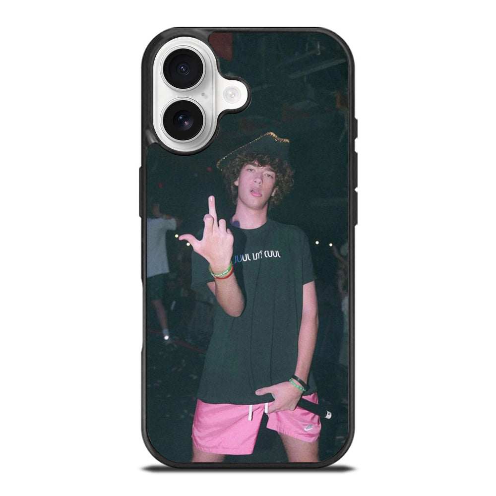 BAYLEN LEVINE FRICK VAPE MIDDLE FINGER iPhone 17 Case Cover