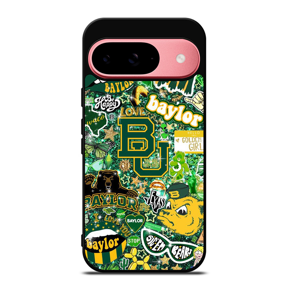 BAYLOR BEARS NFL PATTERN Google Pixel 9 Case Cover