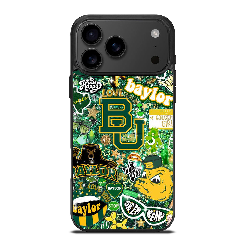BAYLOR BEARS NFL PATTERN iPhone 17 Pro Max Case Cover