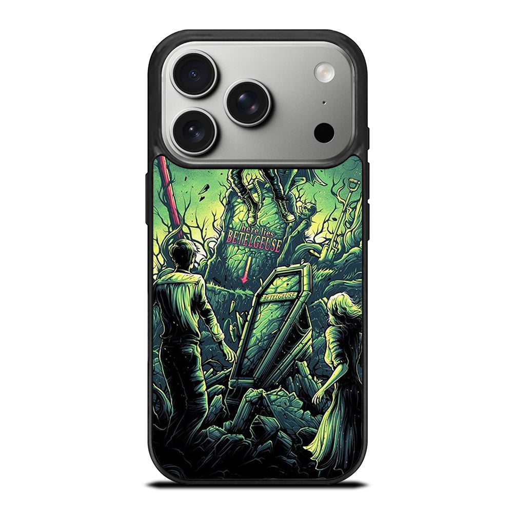BEETLEJUICE TIM BURTON CARTOON 2 iPhone 17 Pro Case Cover