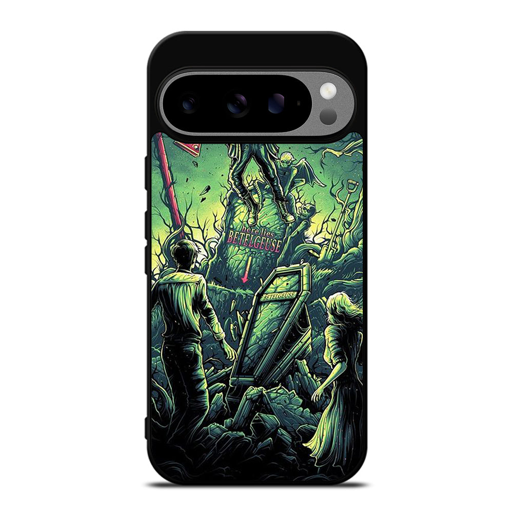 BEETLEJUICE TIM BURTON CARTOON 2 Google Pixel 9 Pro XL Case Cover