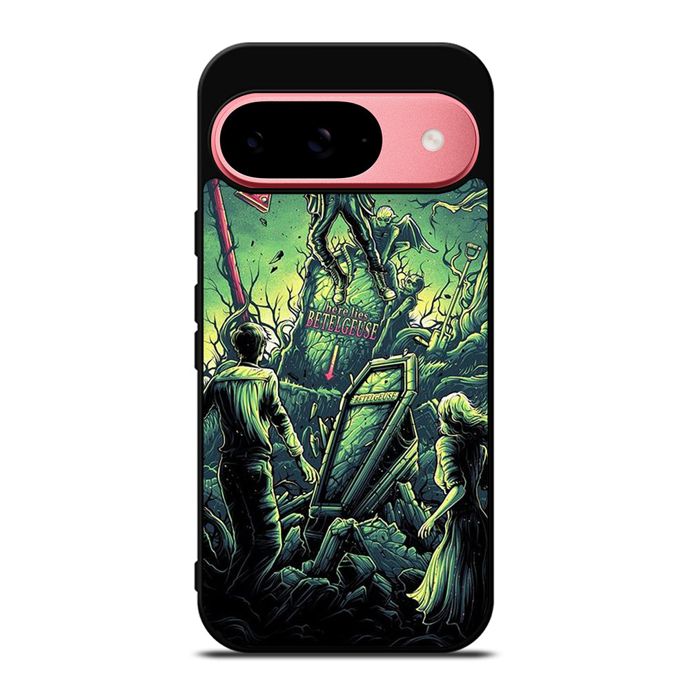 BEETLEJUICE TIM BURTON CARTOON 2 Google Pixel 9 Case Cover