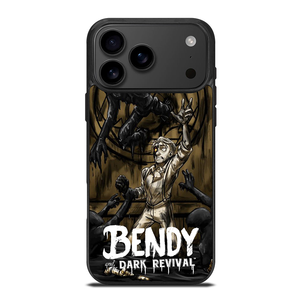 BENDY AND THE DARK REVIVAL ART iPhone 17 Pro Max Case Cover